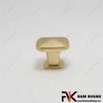 Núm cửa tủ dạng vuông đặc màu vàng mờ NK372L-VM