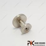 Núm cửa tủ dạng tròn màu ghi xước NK267-GX