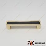 Tay nắm tủ phối hợp đế vàng bóng NK398L-DCN