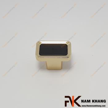 Núm cửa tủ phối đen vàng NK398L-DCN