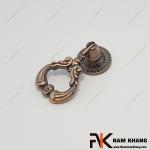 Núm cửa tủ dạng vòng cổ điển màu đồng cổ NK353H-C