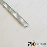 Nẹp chữ T trang trí cạnh gỗ màu trắng bạc NKG-NTN