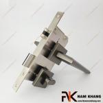 Khóa cửa phân thể kiểu dáng ốp vuông màu xám NK573V-X