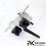 Khóa cửa phân thể kiểu dáng ốp vuông màu đen mờ NK573V-DM