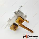 Khóa cửa phân thể kiểu dáng ốp vuông màu cafe NK573V-CF