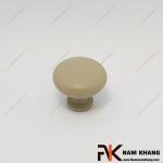 Núm cửa tủ dạng tròn đều màu kem NK172-K