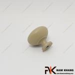 Núm cửa tủ dạng tròn đều màu kem NK172-K