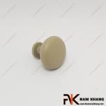 Núm cửa tủ dạng tròn đều màu kem NK172-K