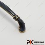 Tay nắm tủ cổ điển bằng đồng màu đồng cổ viền vàng NK337D-BCF