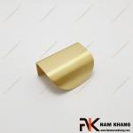 Tay nắm cửa tủ bắt cạnh cao cấp đồng vàng NK233D-40DVM