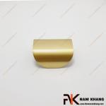 Tay nắm cửa tủ bắt cạnh cao cấp đồng vàng NK233D-40DVM