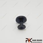 Núm nắm cửa tủ dạng tròn màu đen mờ NK267-DM