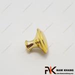 Núm cửa tủ dạng tròn màu vàng NK496L-V