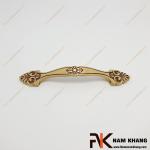 Tay nắm cửa tủ đồng vàng cao cấp cổ điển NK497D-RC-G