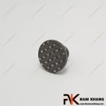 Núm cửa tủ họa tiết vân sóng màu xám NK286DC-X