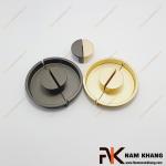 Núm cửa tủ bán nguyệt màu vàng NK463BN-VM