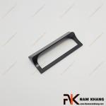 Tay kéo cửa tủ màu đen NK446V-D