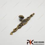Núm cửa tủ hoa văn đồng cổ NKD049-145C