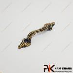 Tay nắm cửa tủ cổ điển bằng đồng NK009D-BCF