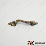 Tay nắm cửa tủ cổ điển bằng đồng NK009D-BCF