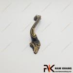 Tay nắm cửa tủ cổ điển bằng đồng NK009D-BCF