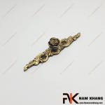 Núm cửa tủ phối thanh đồng cổ điển NK071D-BCF