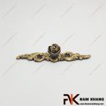 Núm cửa tủ phối thanh đồng cổ điển NK071D-BCF