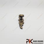 Núm cửa tủ phối thanh đồng cổ điển NK071D-BCF