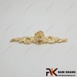 Núm cửa tủ phối thanh đồng vàng NK071D-DV