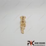 Núm cửa tủ phối thanh đồng vàng NK071D-DV