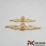 Núm cửa tủ phối thanh đồng vàng NK071D-DV