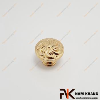 Núm cầm cửa tủ đồng vàng NK042D-DV