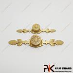 Núm cửa tủ phối thanh đồng vàng mờ NK071D-SDVM