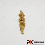 Núm cửa tủ phối thanh đồng vàng mờ NK071D-DVM