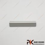 Tay cầm cửa tủ dạng cong hợp kim màu nhôm NK014S-N
