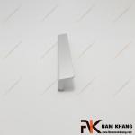 Tay cầm cửa tủ dạng cong hợp kim màu nhôm NK014S-N