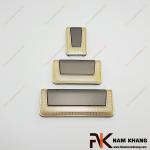 Tay nắm tủ phối hợp màu xám vàng NK138X-XV