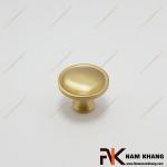 Núm nắm cửa tủ tròn chất liệu đồng cao cấp NK453D-DVM