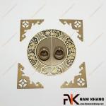 Then đồng hoa văn bán nguyệt hoa 11cm NK189BN-111TCRH