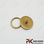 Tay nắm cửa tủ oval cổ điển hoa văn chạm khắc NK224D-50DVM