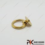 Núm tròn vòng đồng vàng NKD058-V