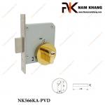 Khóa âm cửa bằng đồng NK566KA-PVD
