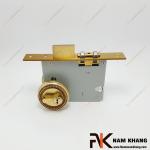 Khóa âm cửa dạng tròn bằng đồng NK566KAOT-RC