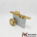 Khóa âm cửa dạng tròn bằng đồng NK566KAOT-RC