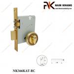Khóa âm cửa dạng tròn bằng đồng NK566KAOT-RC