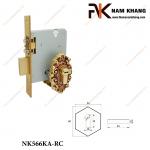 Khóa âm cửa bằng đồng cổ điển NK566KAO-RC