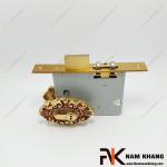 Khóa âm cửa bằng đồng cổ điển NK566KAO-RC