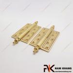Bản lề cối đồng hoa lỗ vít NK602-FDO