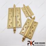 Bản lề cối đồng hoa lỗ vít NK602-FDO