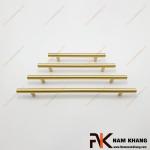 Tay nắm tủ thanh tròn phi 10mm bằng đồng NK238D-DVM